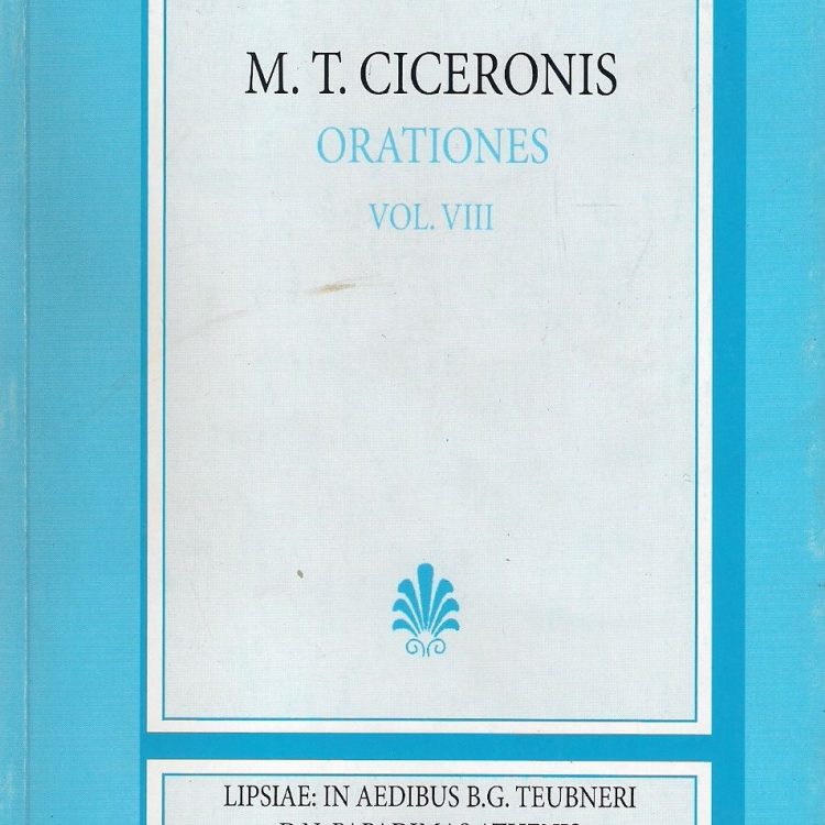 ORATIONES VOLUMEN VIII